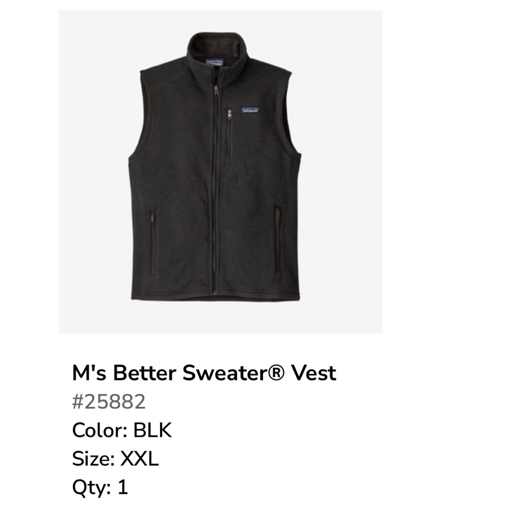 Patagonia M’s Sweater Vest - Men XXL